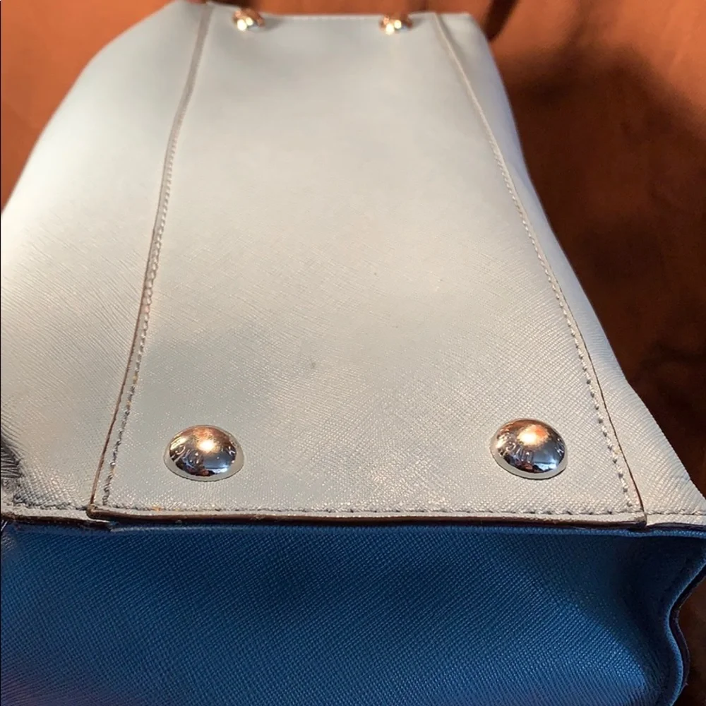 Michael Kors Hamilton Lock/key 18K tote/bag EC!